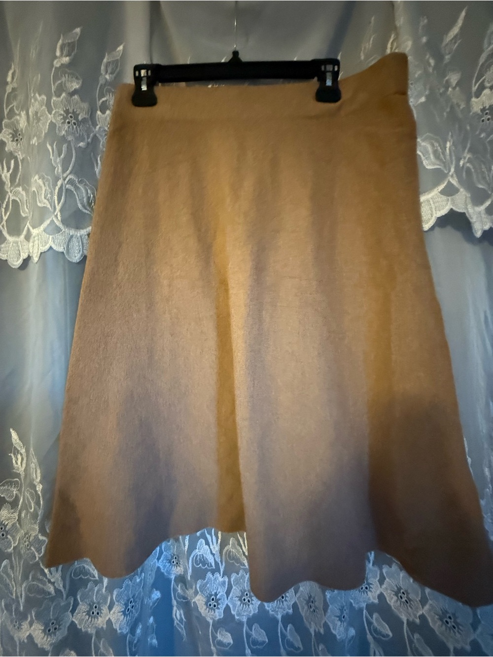 Liz Claiborne Classic Tan A-Line Skirt